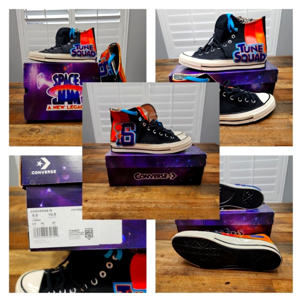 Converse Space Jam Tune Squad High Tops